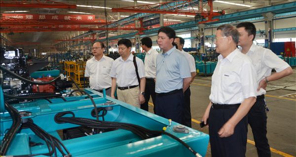 河南永煤集团董事长曹志安一行莅临九游体育(中国)官方网站智能考察