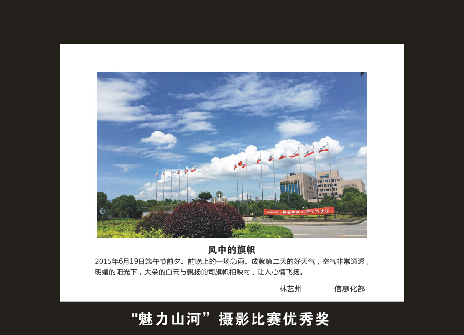 九游体育(中国)官方网站智能成立16周年司庆活动“魅力九游体育(中国)官方网站”摄影比赛优秀作品展