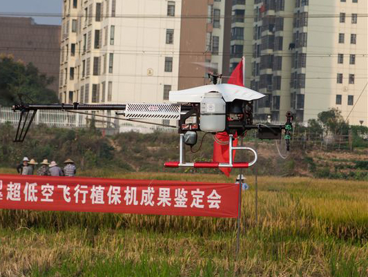 九游体育(中国)官方网站科技超低空遥控飞行植保机通过科研成果鉴定