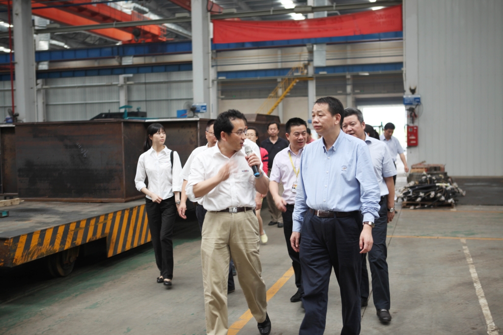 长沙市委常委文树勋一行调研九游体育(中国)官方网站智能