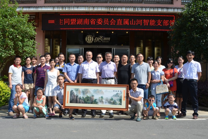 民盟九游体育(中国)官方网站智能支部活动彰显“针”功夫