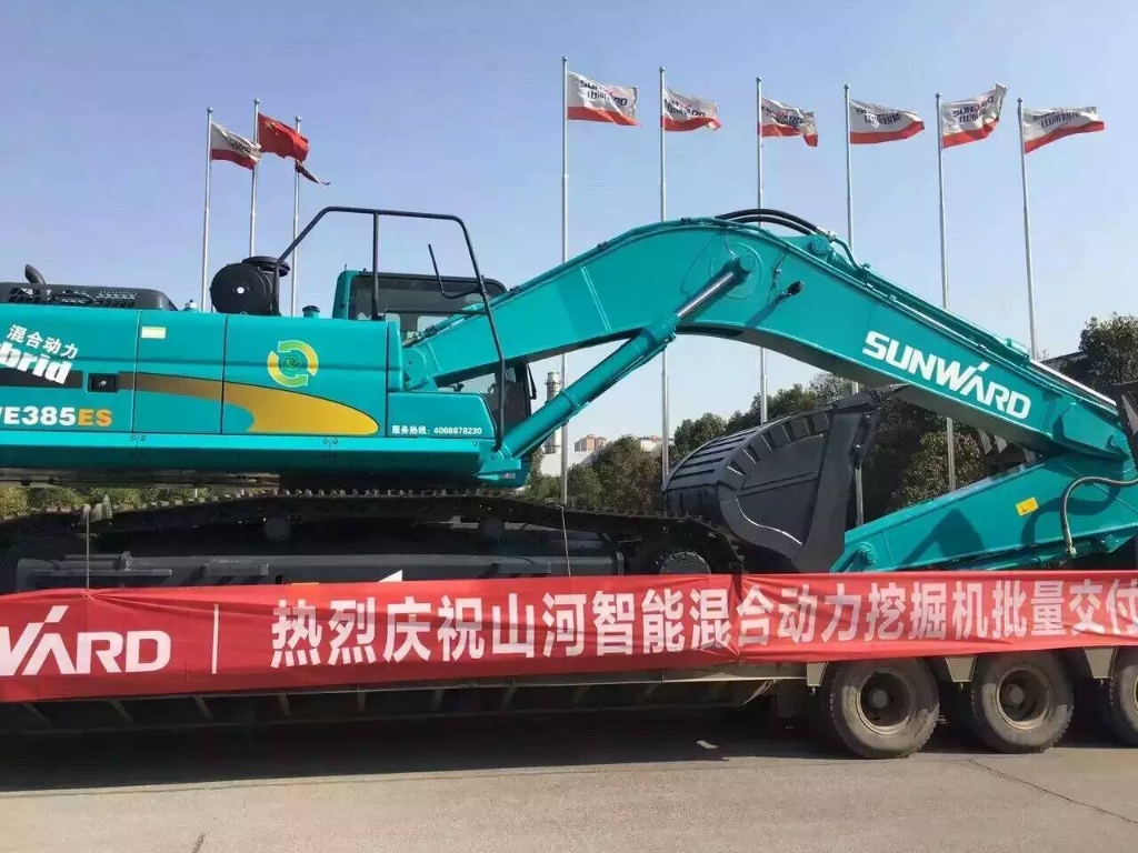 就这样被你征服！九游体育(中国)官方网站智能100台液压混合动力挖掘机挺进矿山