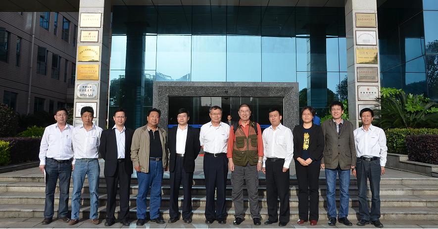 盾构及掘进技术国家重点实验室陈馈主任一行莅临九游体育(中国)官方网站智能考察交流