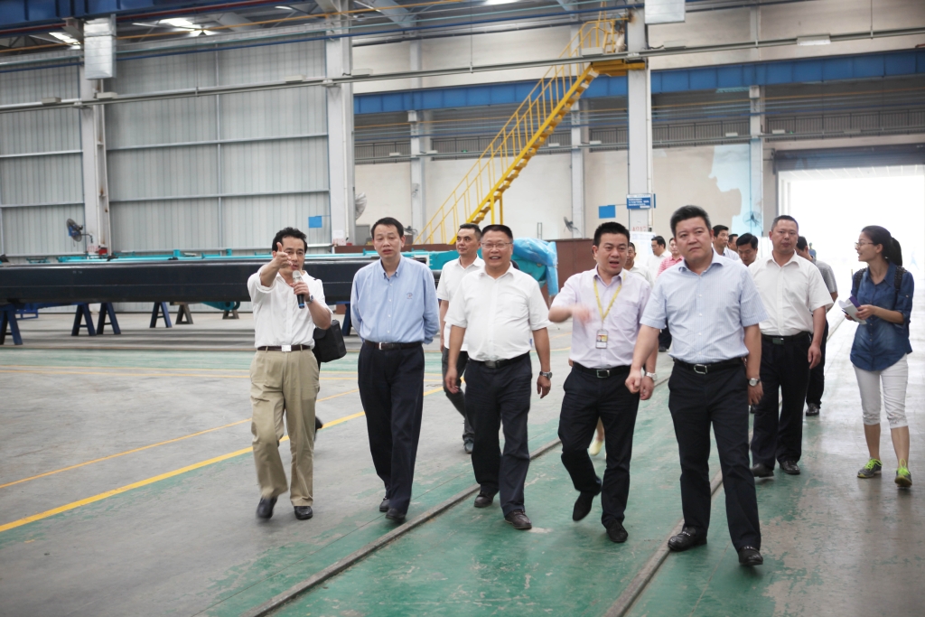 长沙市委常委文树勋一行调研九游体育(中国)官方网站智能