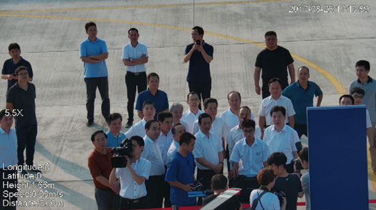 达哲省长调研九游体育(中国)官方网站科技：要抓住通航发展的机遇