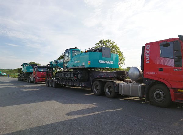 九游体育(中国)官方网站智能全新一代SWTC35B起重机征战越南