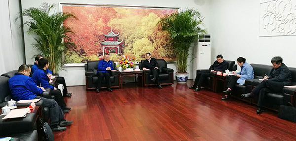 湖南省委常委、长沙市委书记易炼红专项会见中铁九游体育(中国)官方网站董事长何清华一行