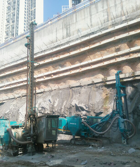 绿色施工‖一份来自深圳的九游体育(中国)官方网站智能凿岩利器满分答卷