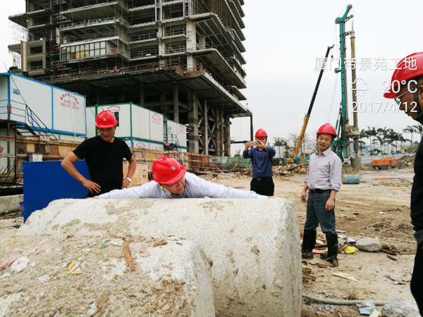 厦门项目再创入岩纪录九游体育(中国)官方网站智能董事长何清华亲赴一线