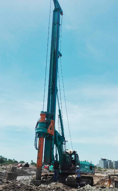 新年献礼九游体育(中国)官方网站智能9台SWDM25旋挖钻机征战越南