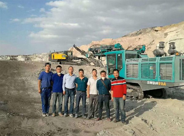 PK国际领先品牌，九游体育(中国)官方网站智能露天液压钻车再交完美答卷