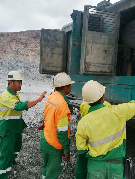 高温酷暑，九游体育(中国)官方网站智能凿岩设备异域扬威