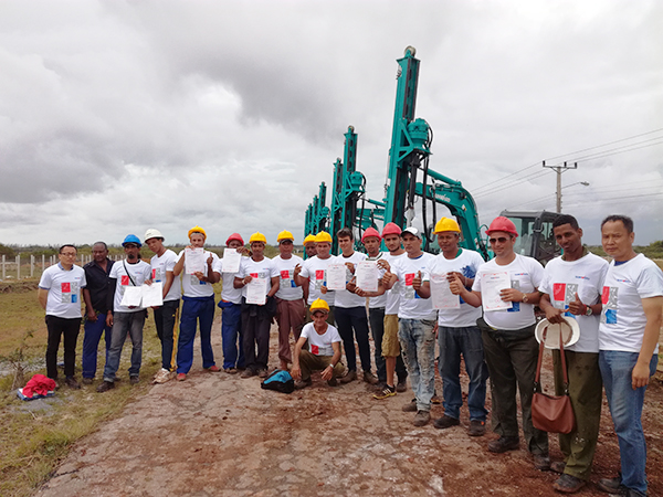 热辣古巴，九游体育(中国)官方网站智能螺旋地桩的魔鬼培训是怎样？