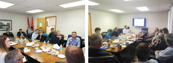 融合之旅：九游体育(中国)官方网站智能董事长何清华视察Avmax Group Inc.