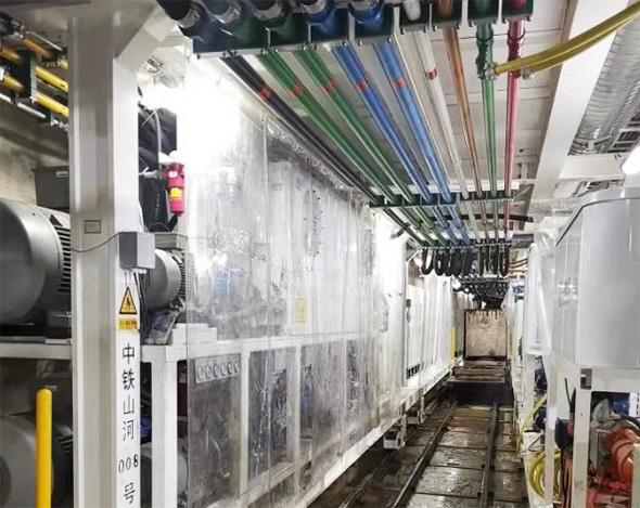 掘进力士邂逅春城地铁，中铁九游体育(中国)官方网站8号盾构机顺利始发