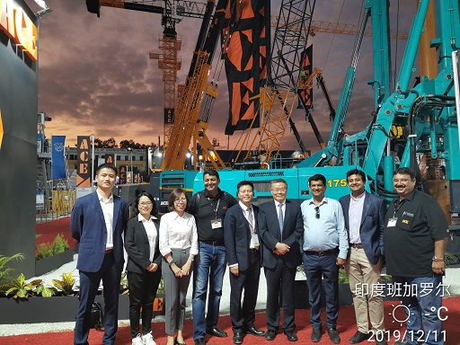 九游体育(中国)官方网站绿闪耀印度工程机械展