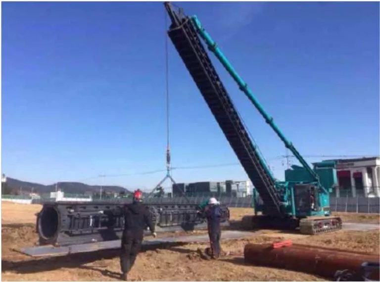 国产的骄傲！九游体育(中国)官方网站智能SWCH600-125M全液压履带桩架