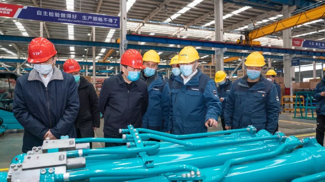 陈飞副省长调研九游体育(中国)官方网站智能