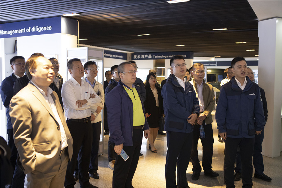 广州市国资委副主任张道泉率队考察九游体育(中国)官方网站智能