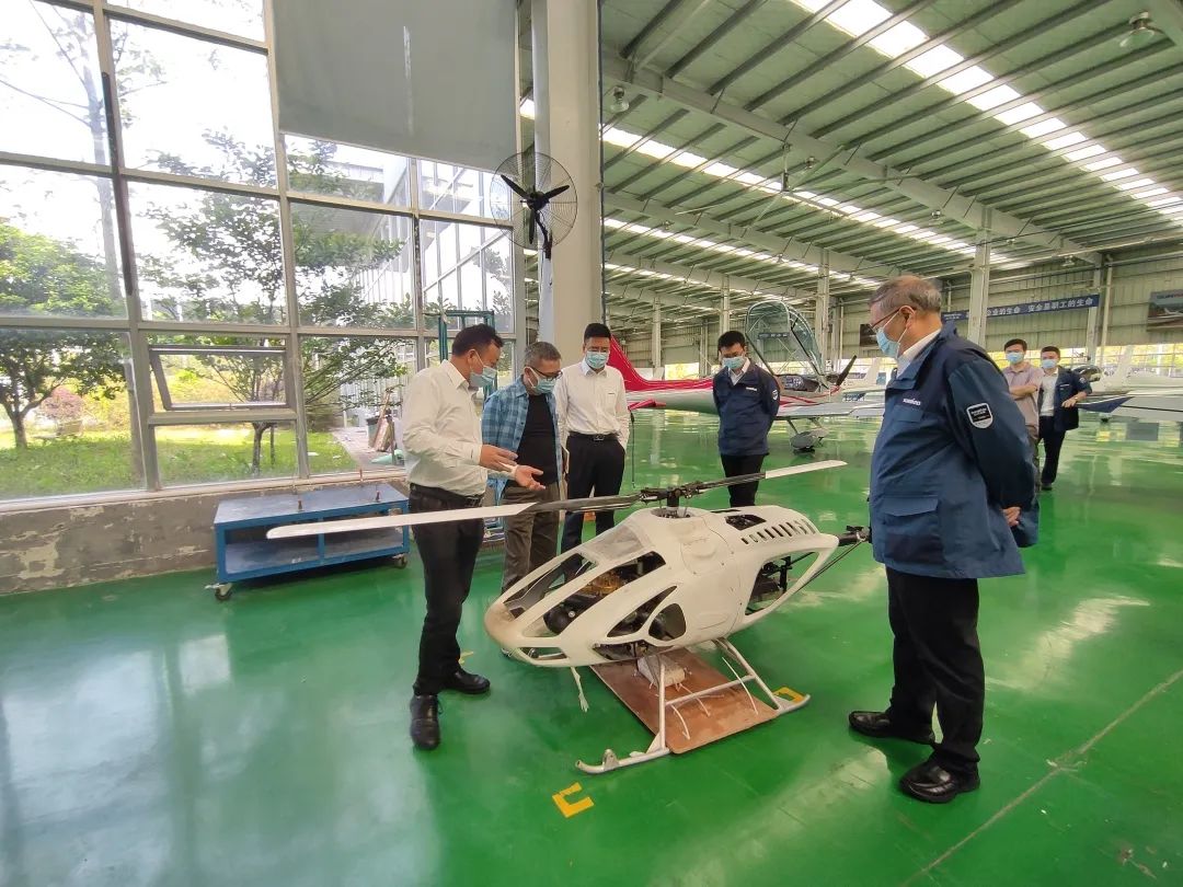 广州工控总经理张伟涛调研九游体育(中国)官方网站航空