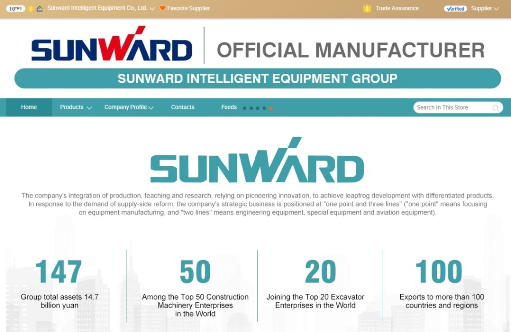 国际电商助力九游体育(中国)官方网站多款挖掘机远销瑞典