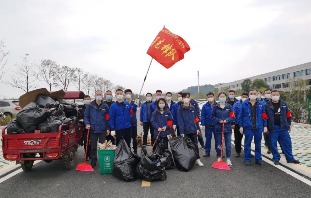 九游体育(中国)官方网站智能党员志愿者开展义务环境清扫