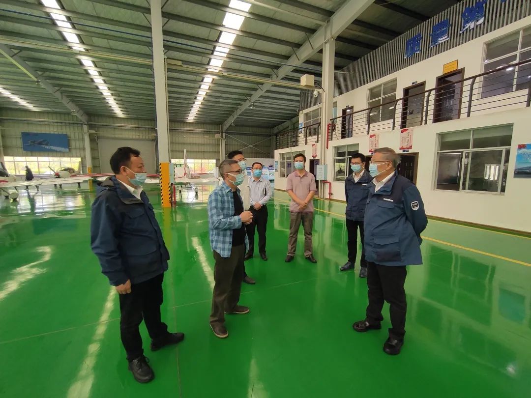 广州工控总经理张伟涛调研九游体育(中国)官方网站航空