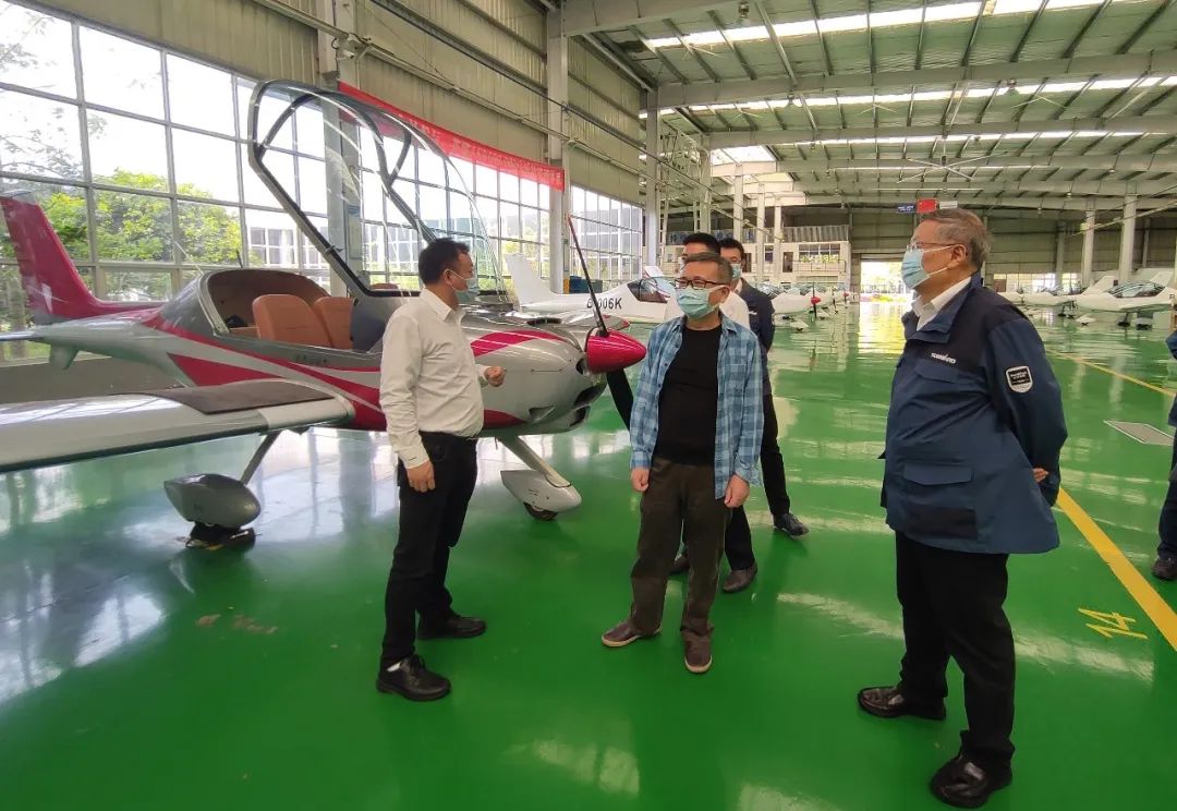 广州工控总经理张伟涛调研九游体育(中国)官方网站航空
