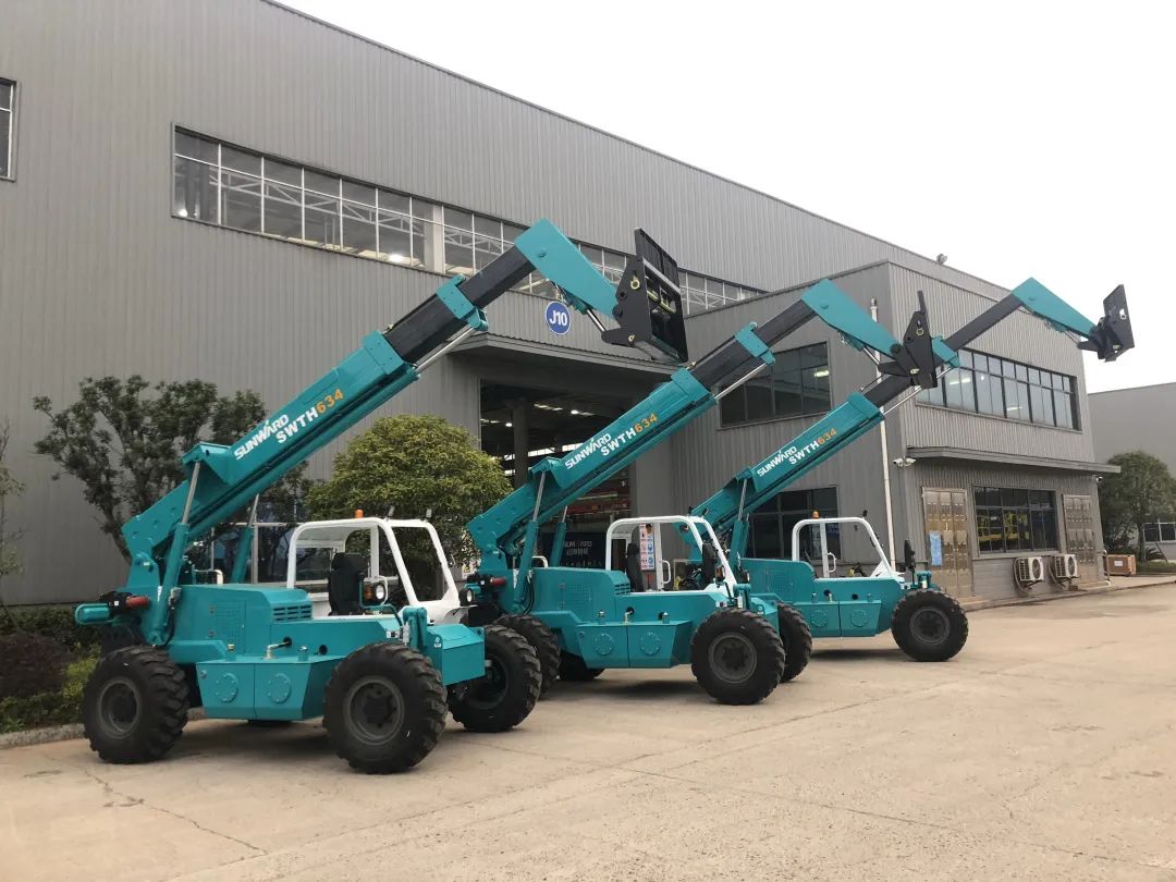 九游体育(中国)官方网站智能新品叉装车批量下线发往美国