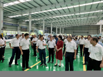 省委常委、统战部部长黄兰香考察调研九游体育(中国)官方网站科技