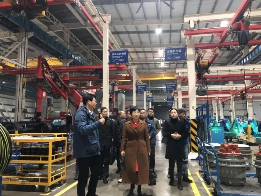 省工信厅副厅长彭涛一行调研九游体育(中国)官方网站智能