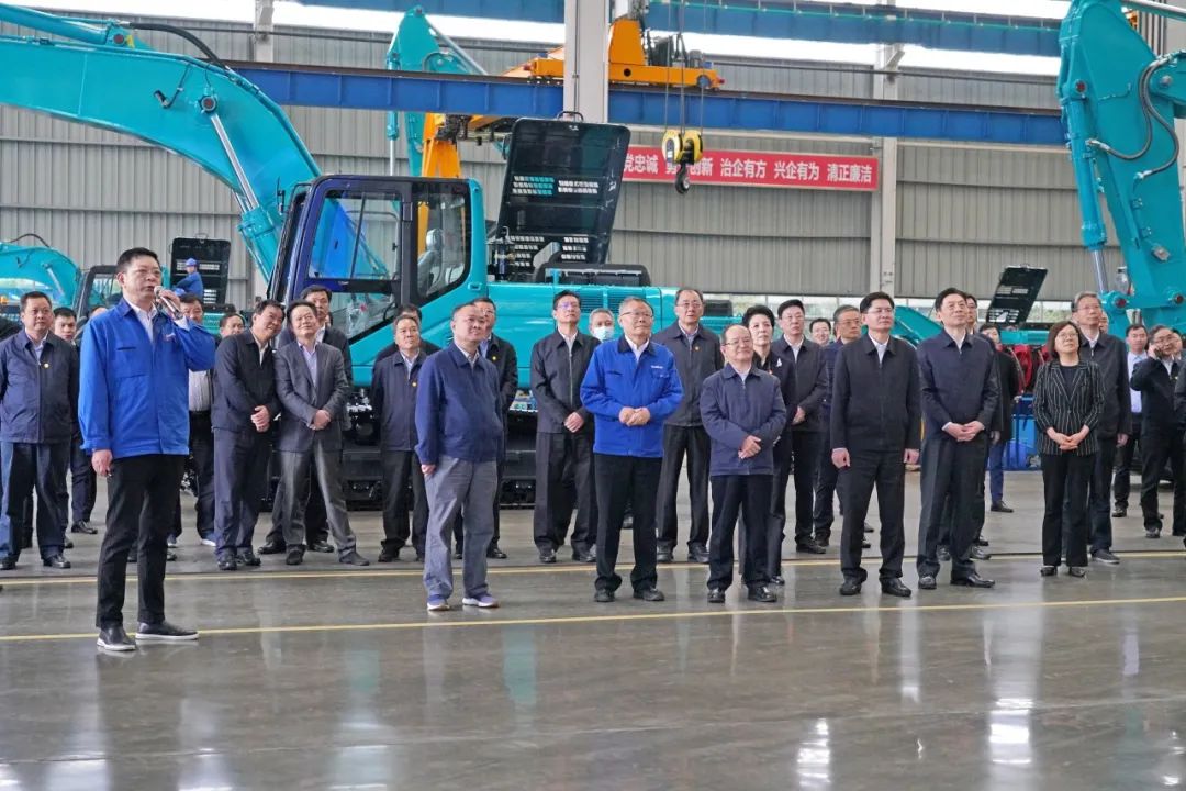 广西党政代表团考察九游体育(中国)官方网站智能