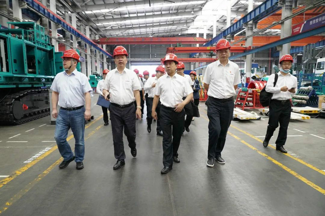 中铁装备赵华总经理莅临九游体育(中国)官方网站智能交流