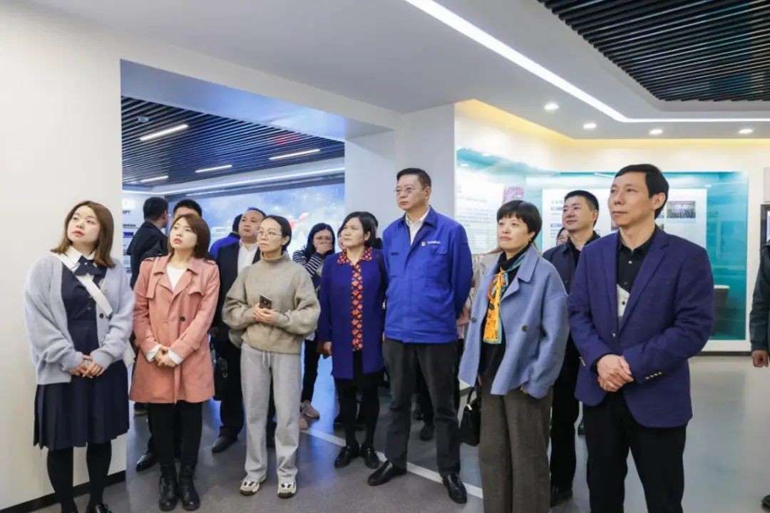 民主党派湖南省委机关青工委团队一行考察九游体育(中国)官方网站智能