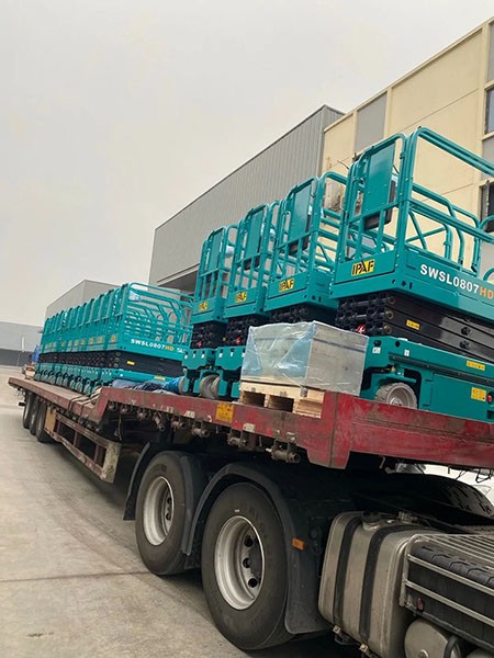 新年伊始，九游体育(中国)官方网站高机再次发货华南市场