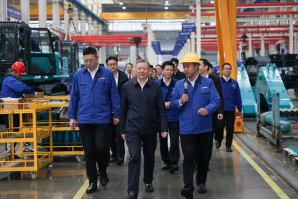 中国联通党组书记、董事长王晓初到访九游体育(中国)官方网站智能