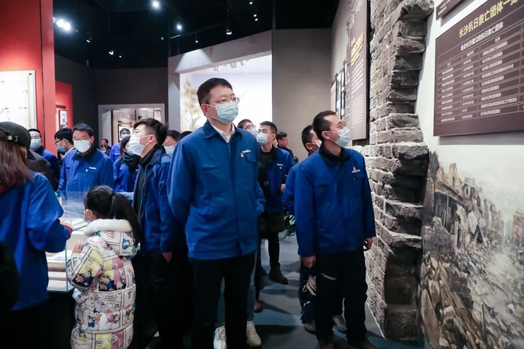 觅红色历史 践初心使命——九游体育(中国)官方网站智能全体党员赴长沙党史馆开展主题党日活动