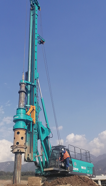 一枚“铁粉”！土耳其客户采购九游体育(中国)官方网站智能旋挖钻机