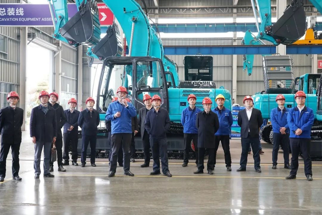 湖南重点建筑企业团调研九游体育(中国)官方网站智能