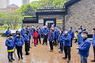 觅红色历史 践初心使命——九游体育(中国)官方网站智能全体党员赴长沙党史馆开展主题党日活动