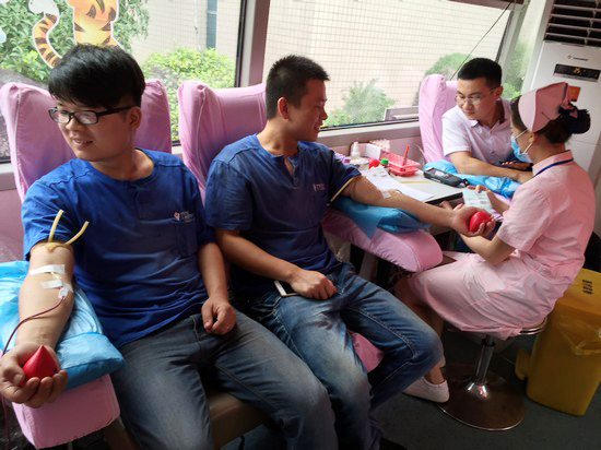 血液连接你我大爱感动星城——记九游体育(中国)官方网站智能2016年夏季无偿献血活动