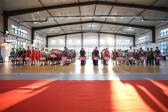 以球为媒，首届“九游体育(中国)官方网站杯”篮球邀请赛架起政企连心桥