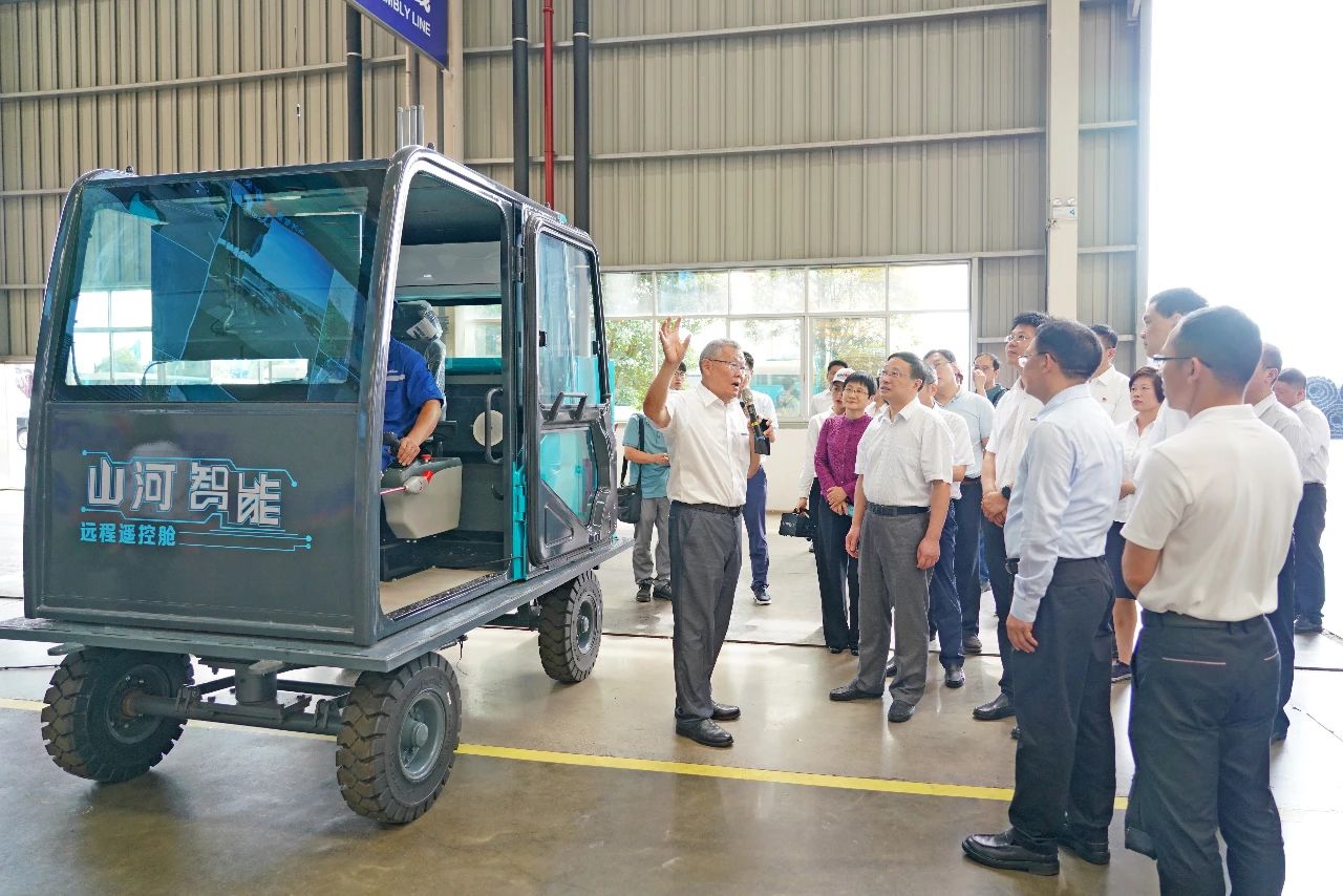 国家统计局总经济师毛盛勇率团调研考察九游体育(中国)官方网站智能