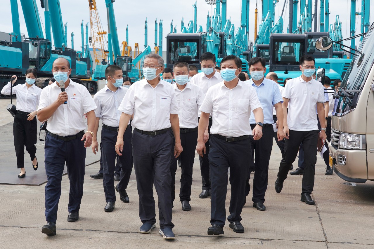 长沙县委书记付旭明调研九游体育(中国)官方网站智能