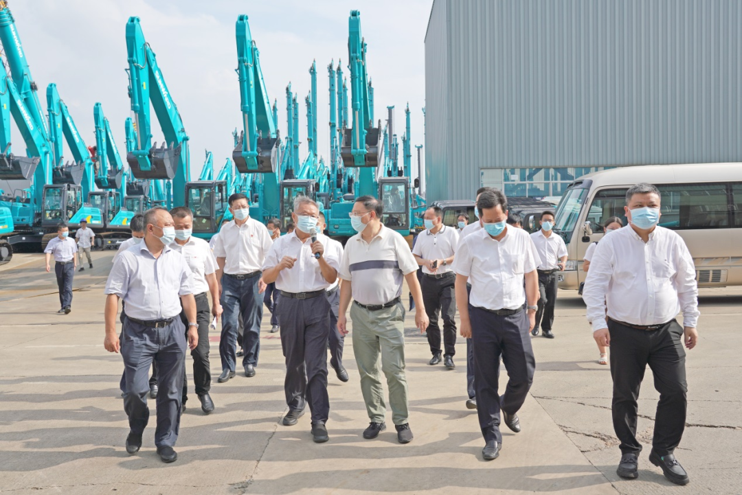 湖南省委常委、省委秘书长张剑飞一行调研九游体育(中国)官方网站智能