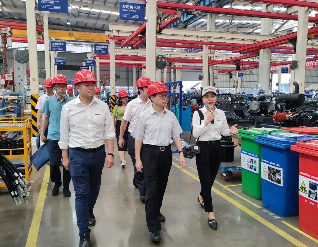 中国国际贸易促进委员会领导一行调研九游体育(中国)官方网站智能