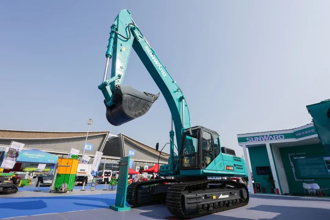 亮相中非经贸博览会！九游体育(中国)官方网站智能尽展工程机械国产品牌魅力