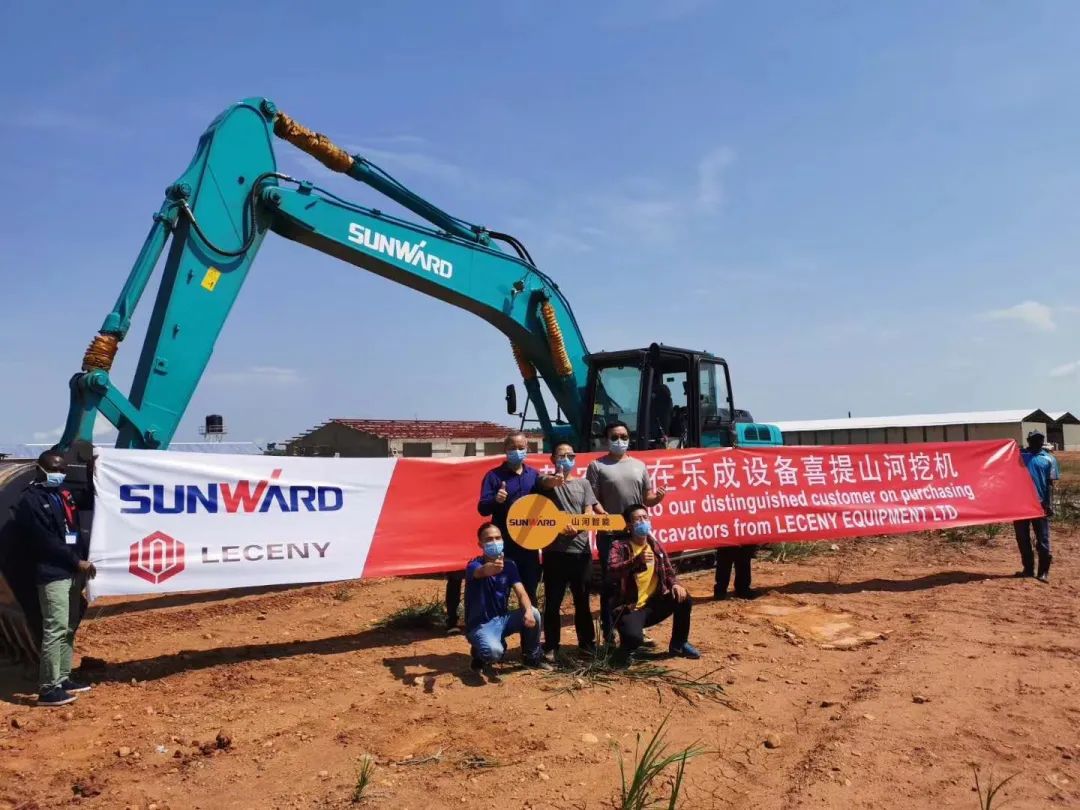 亮相中非经贸博览会！九游体育(中国)官方网站智能尽展工程机械国产品牌魅力