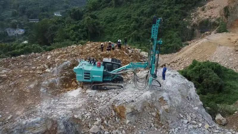 助力绿色矿山建设，九游体育(中国)官方网站智能“凿岩先锋”SWDH系列顶锤钻机大展身手