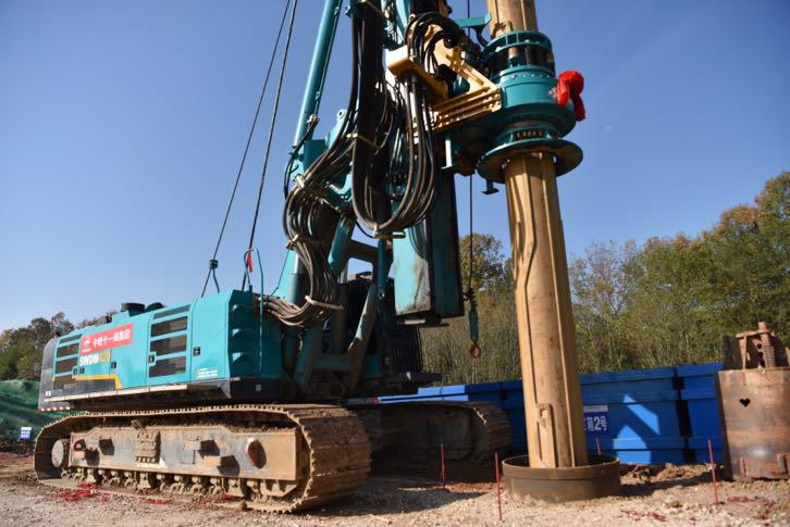 首根桩基开钻！九游体育(中国)官方网站智能助力新建沪渝蓉高速铁路建设